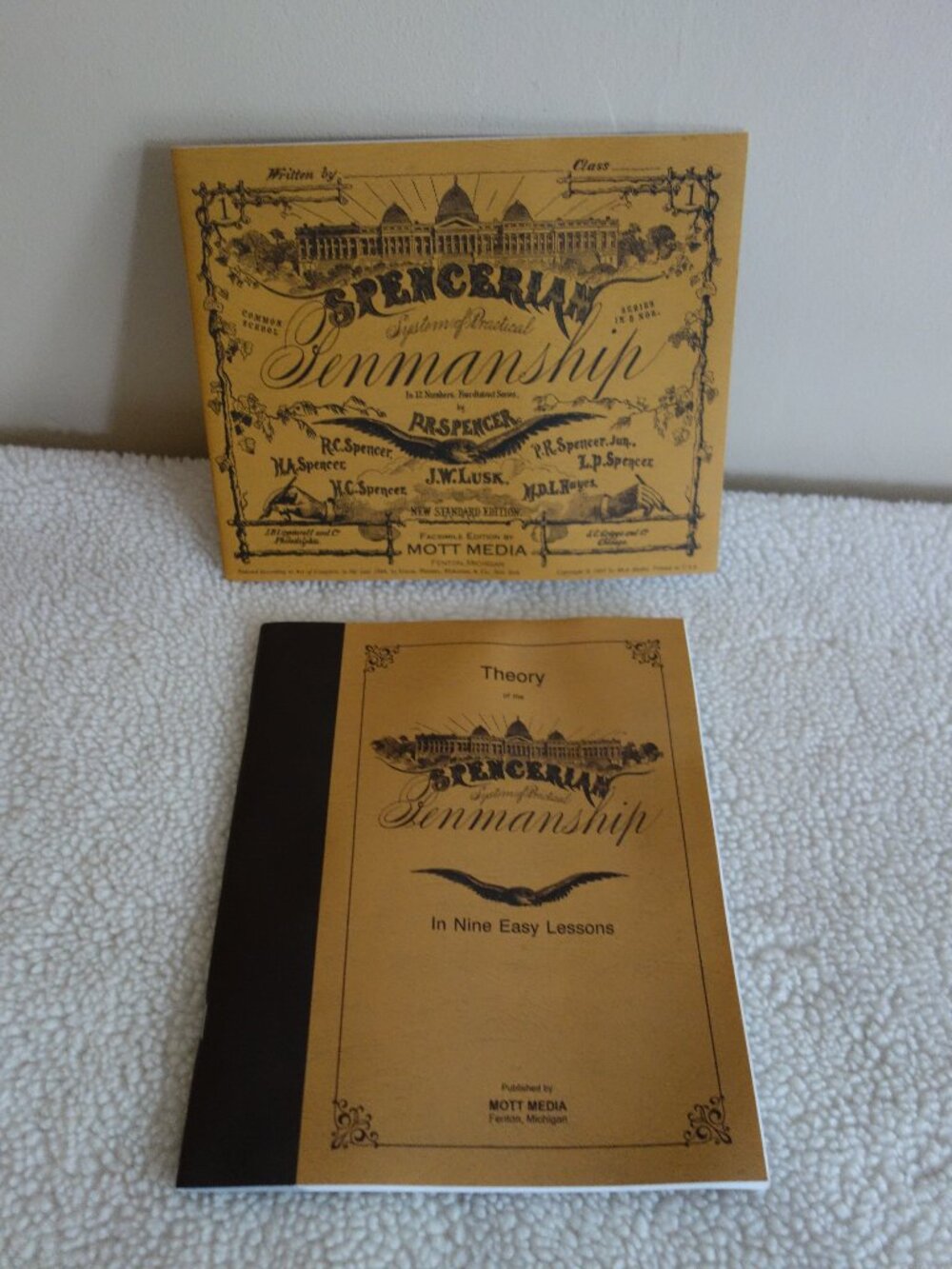Vntg 1985 SPENCERIAN Penmanship Lesson and Practice Books (unused)